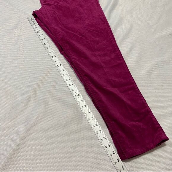 J. Crew Mercantile High Rise Skinny Fuchsia Pants - Picture 7 of 7